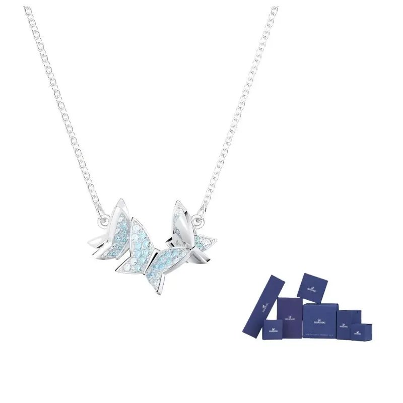 Лилия родированное ожерелье Women's Swarovski
Лилия родированное ожерелье Women's Swarovski