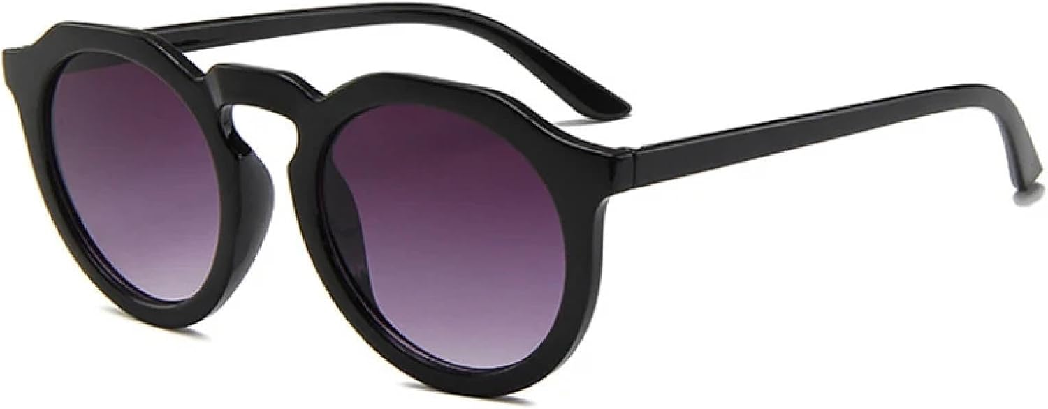 Солнцезащитные очки с защитой от УФ-излучения UV400 | Круглые женские очки | Для женщин и мужчин, для занятий спортом на открытом воздухе и вождения DSVIGF, Black-gray
Солнцезащитные очки с защитой от УФ-излучения UV400 | Круглые женские очки | Для женщин и мужчин, для занятий спортом на открытом воздухе и вождения DSVIGF, Black-gray