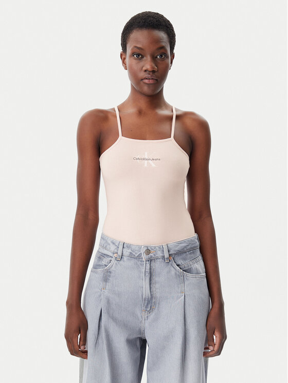 Боди slim fit Monologo J20J223421 Calvin Klein Jeans, розовый
Боди slim fit Monologo J20J223421 Calvin Klein Jeans, розовый