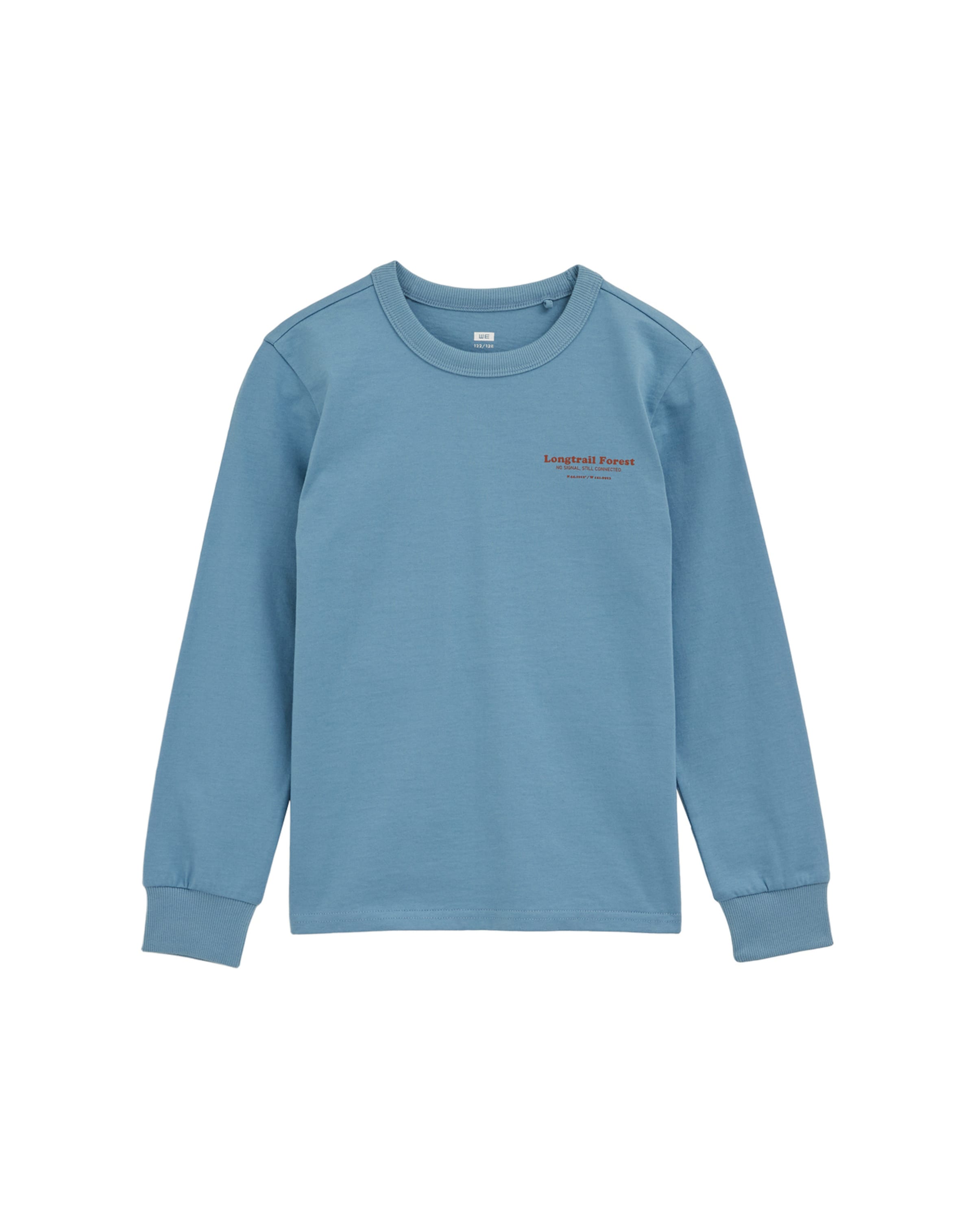 WE Fashion Лонгслив в синем цвете
WE Fashion Лонгслив в синем цвете