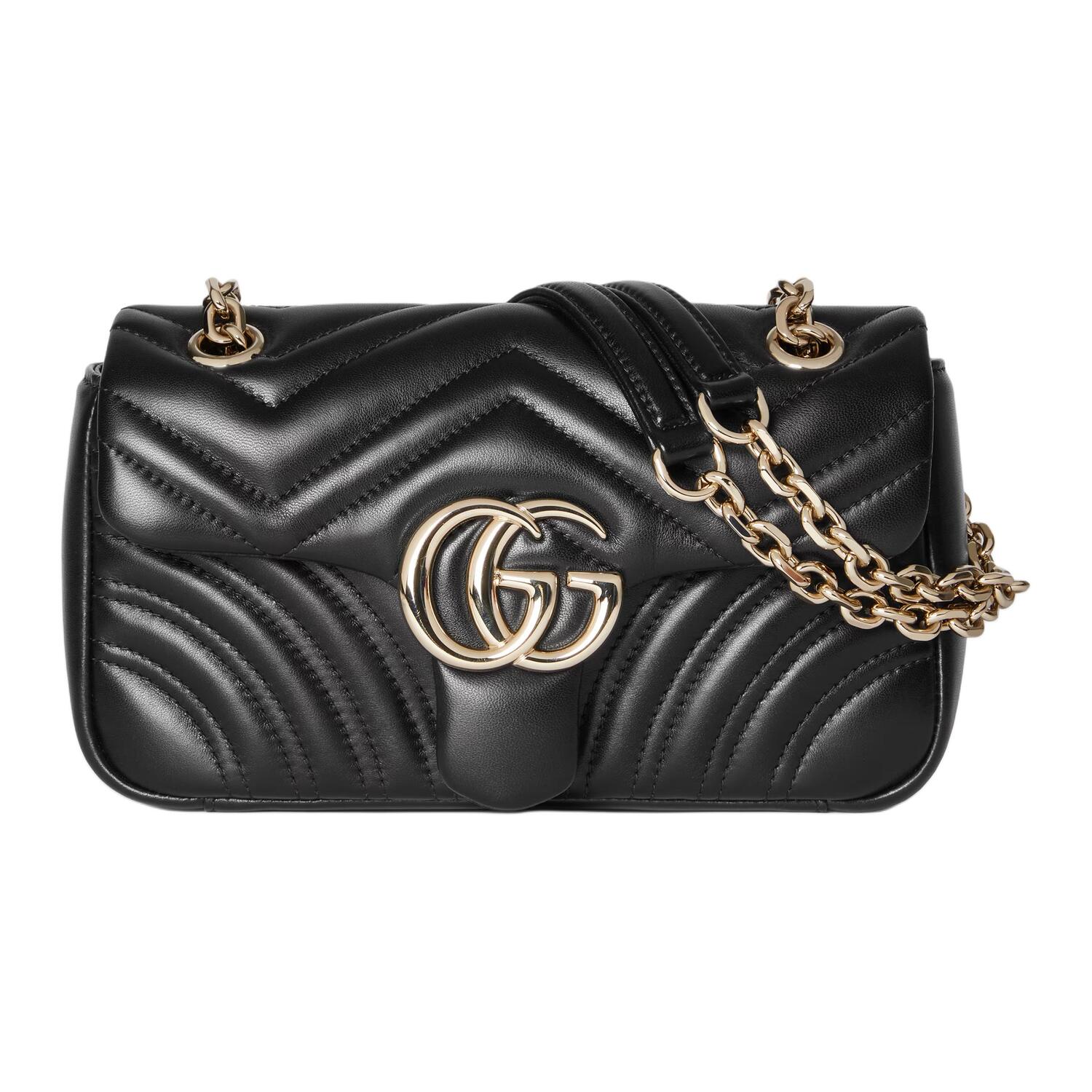 GUCCI Сумка GG Marmont из ягненка малая женская черная
GUCCI Сумка GG Marmont из ягненка малая женская черная