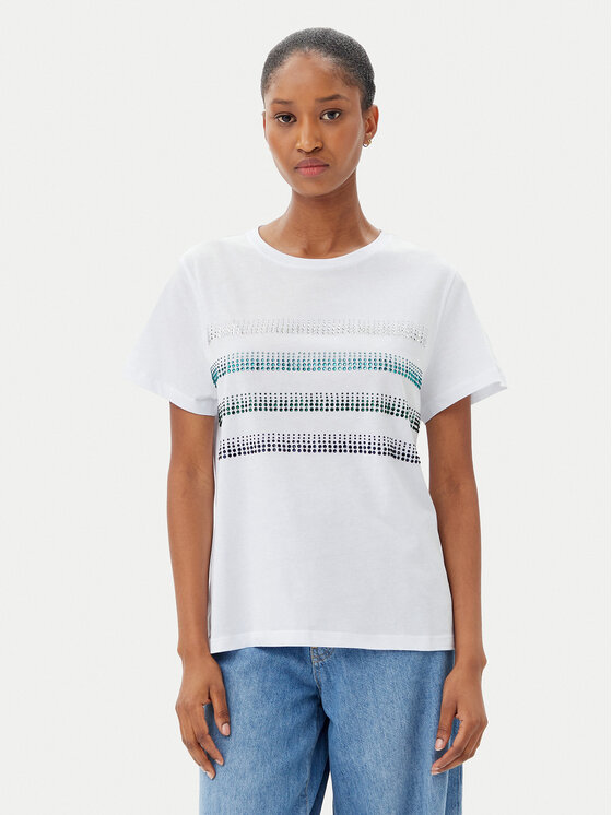 Футболка обычного кроя Foglia 2515971042 Marella, белый
Футболка обычного кроя Foglia 2515971042 Marella, белый