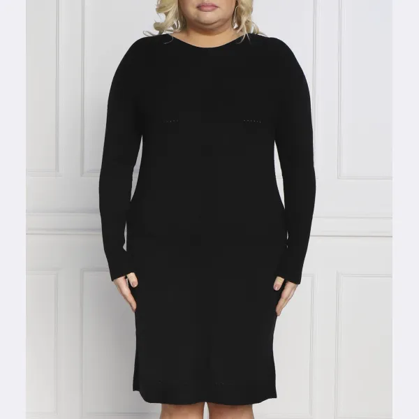 Платье Genesis plus size с добавлением шерсти. Persona By Marina Rinaldi, черный
Платье Genesis plus size с добавлением шерсти. Persona By Marina Rinaldi, черный