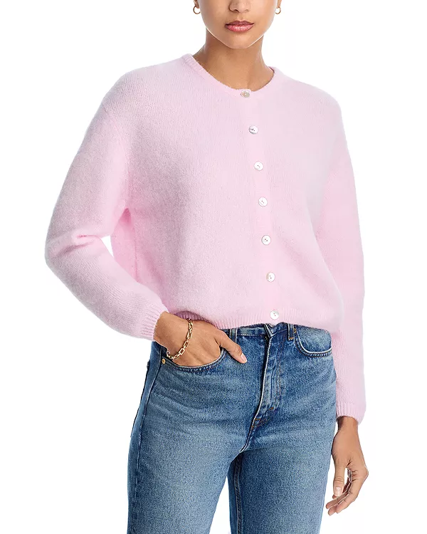 Кардиган на пуговицах American Vintage, розовый
Кардиган на пуговицах American Vintage, розовый