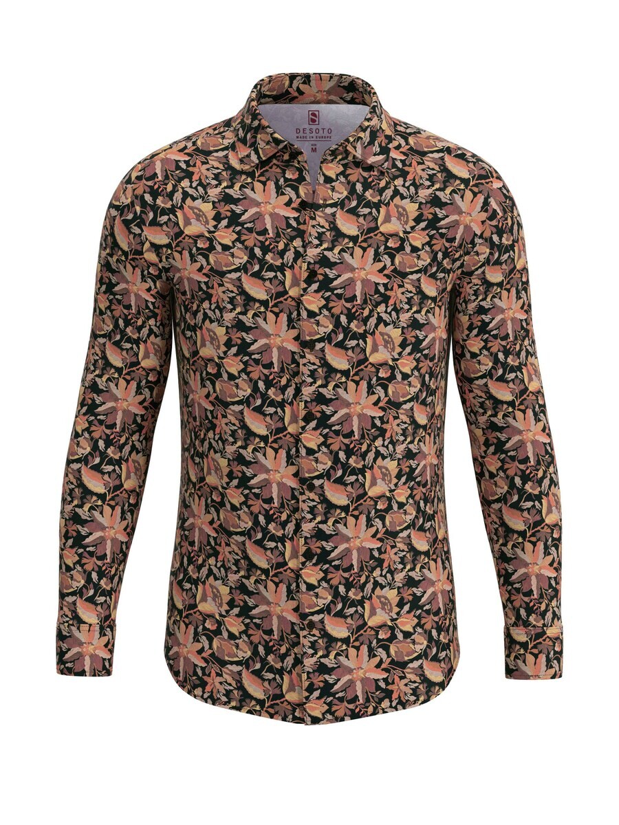 Рубашка узкого кроя на пуговицах Olsen, коричневый
Рубашка узкого кроя на пуговицах Olsen, коричневый