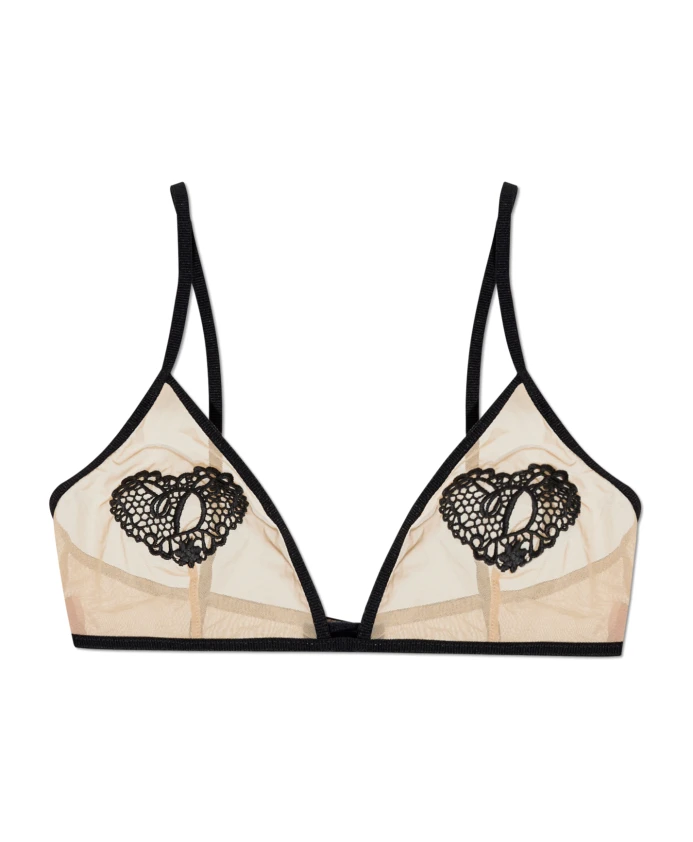 Вышитый бюстгальтер Dsquared2, бежевый
Вышитый бюстгальтер Dsquared2, бежевый