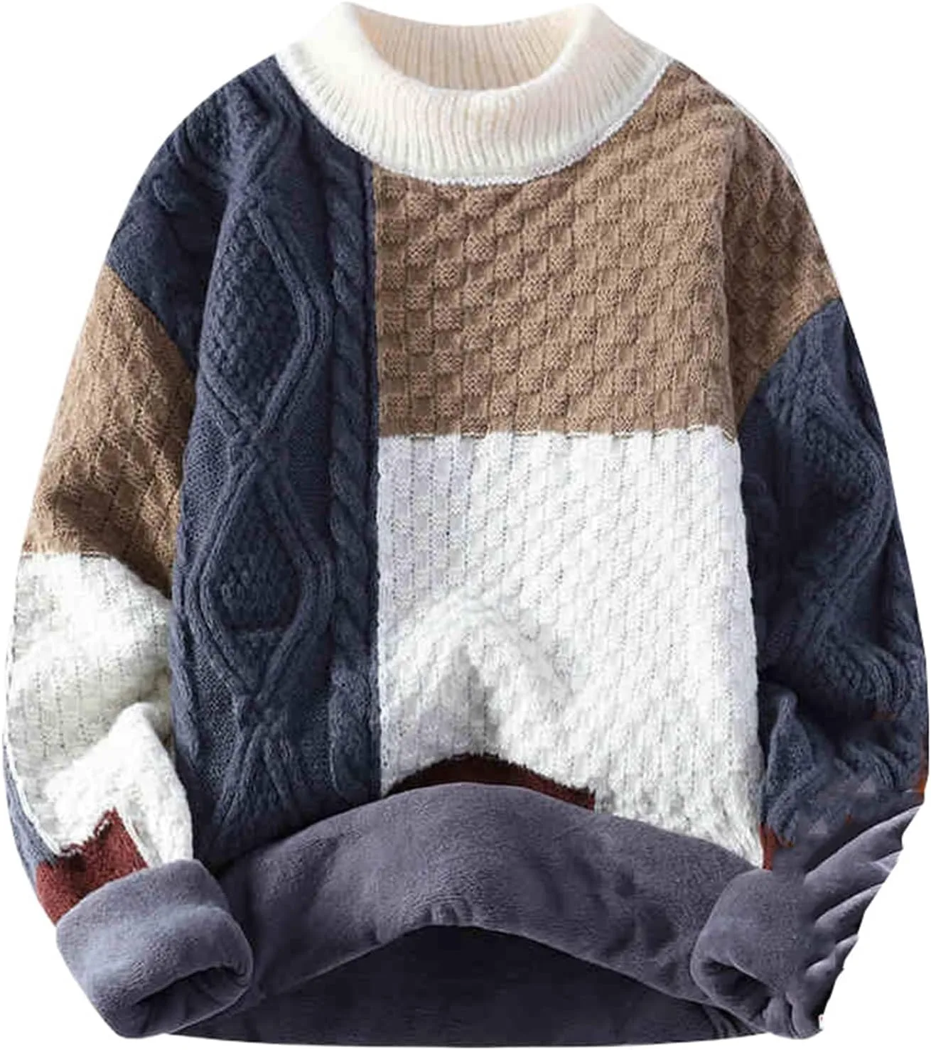 Мужской свитер для зимы, утепленный CQJFLQC
Мужской свитер для зимы, утепленный CQJFLQC