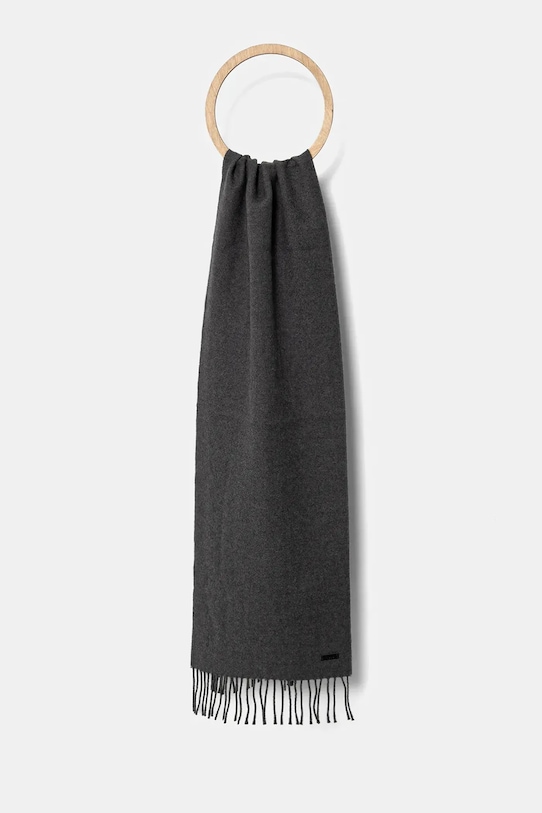 Шерстяной шарф Boss, серый
Шерстяной шарф Boss, серый
