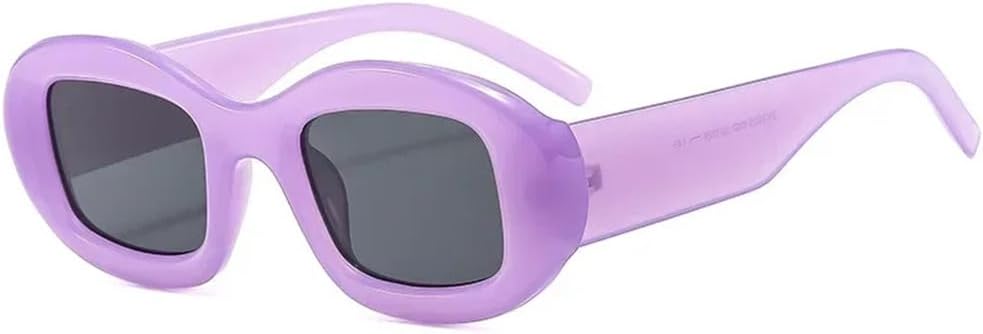 Овальные женские солнцезащитные очки конфетного цвета с прозрачным градиентом, мужские в стиле панк, для занятий спортом на открытом воздухе, бега и езды generic, Purple Black
Овальные женские солнцезащитные очки конфетного цвета с прозрачным градиентом, мужские в стиле панк, для занятий спортом на открытом воздухе, бега и езды generic, Purple Black