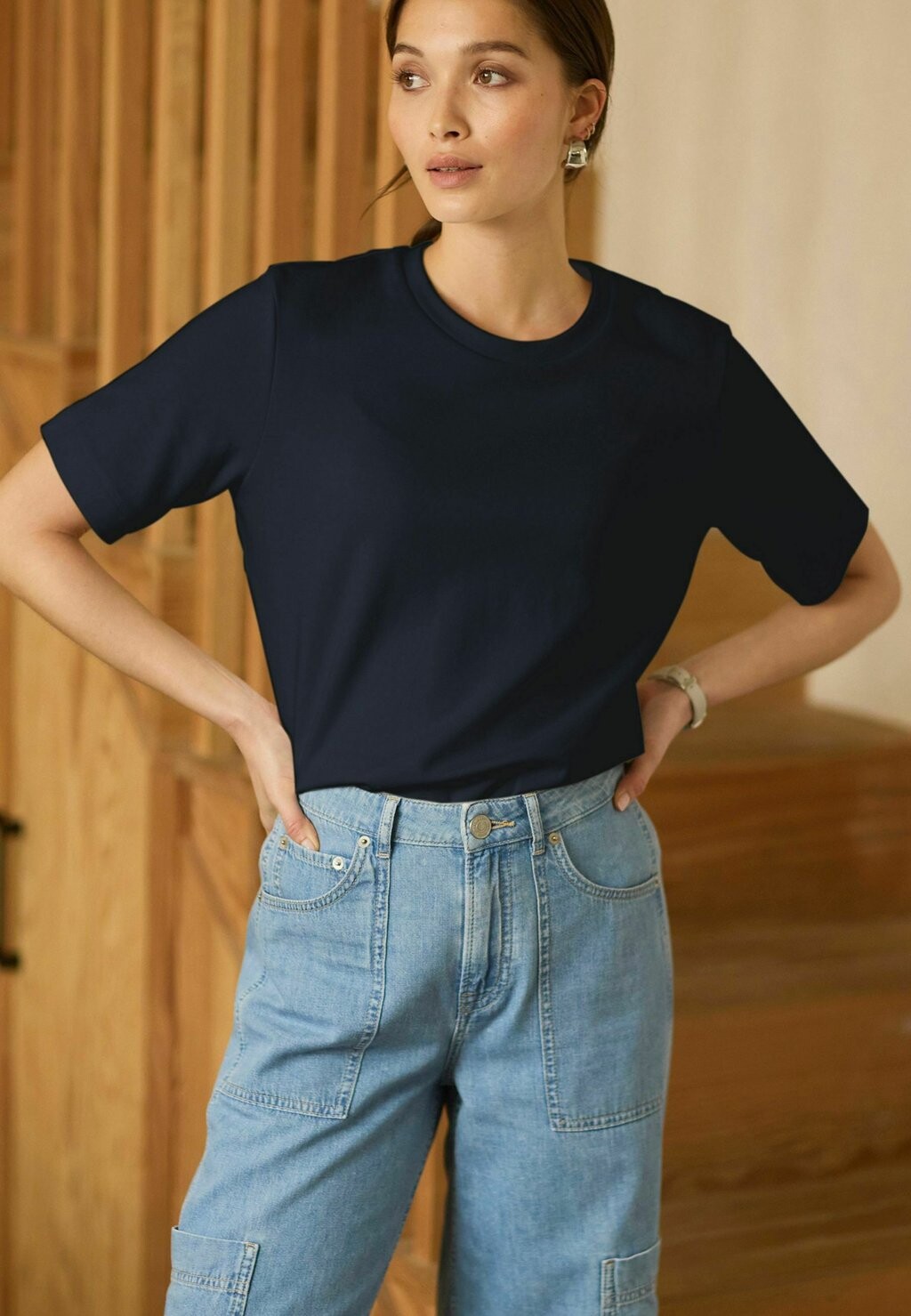 Базовая футболка Next, темно-синий
Базовая футболка Next, темно-синий