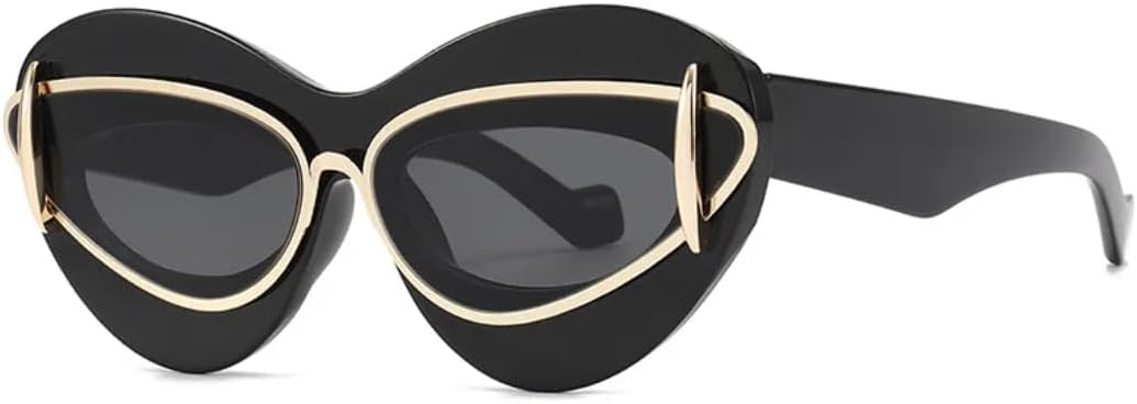 Модные женские солнцезащитные очки «кошачий глаз» для мужчин, панк-стиль, роскошные женские солнцезащитные очки в винтажном стиле, солнцезащитные очки с защитой от УФ-излучения UV400 SZVVBKK, Black
Модные женские солнцезащитные очки «кошачий глаз» для мужчин, панк-стиль, роскошные женские солнцезащитные очки в винтажном стиле, солнцезащитные очки с защитой от УФ-излучения UV400 SZVVBKK, Black