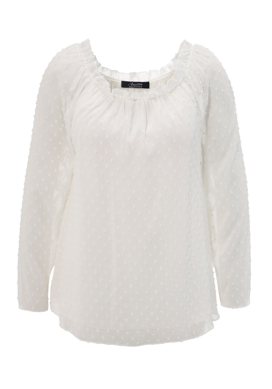 Блузка Aniston SELECTED, белый
Блузка Aniston SELECTED, белый