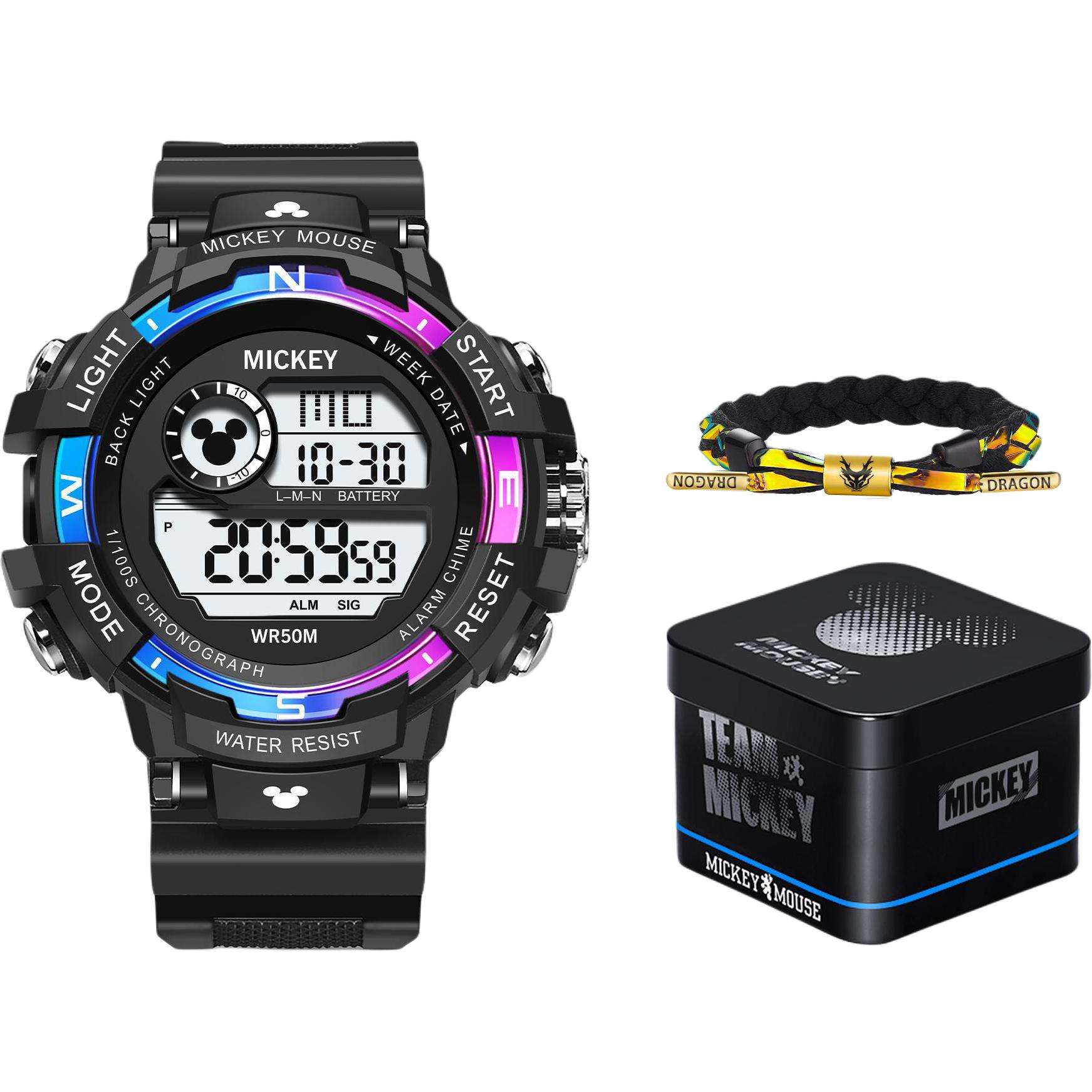 Disney Часы Mickey Series Electronic Movement TPU Strap Watch Men's Watch Black Dial, MK-15231Z
Disney Часы Mickey Series Electronic Movement TPU Strap Watch Men's Watch Black Dial, MK-15231Z