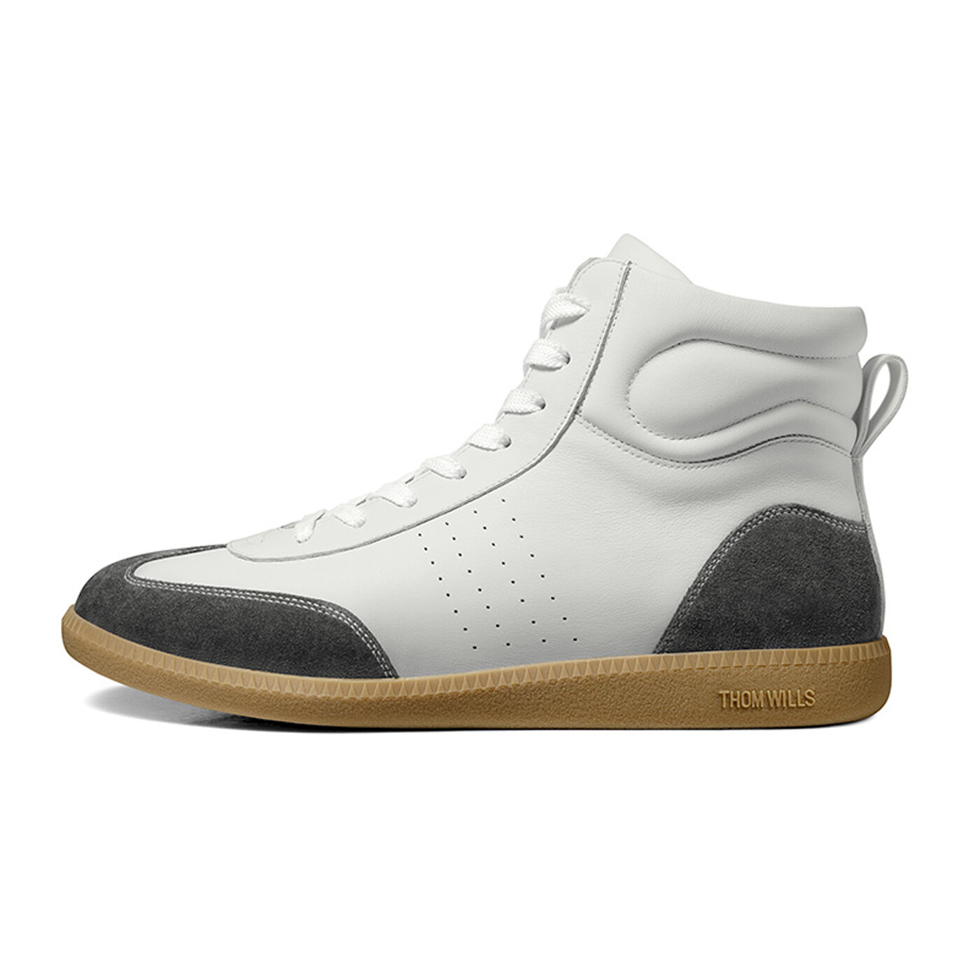 Кеды мужские, обувь для скейтбординга высокая темная с оттенком белого Thom Wills, цвет Dark Gray/White G771
Кеды мужские, обувь для скейтбординга высокая темная с оттенком белого Thom Wills, цвет Dark Gray/White G771