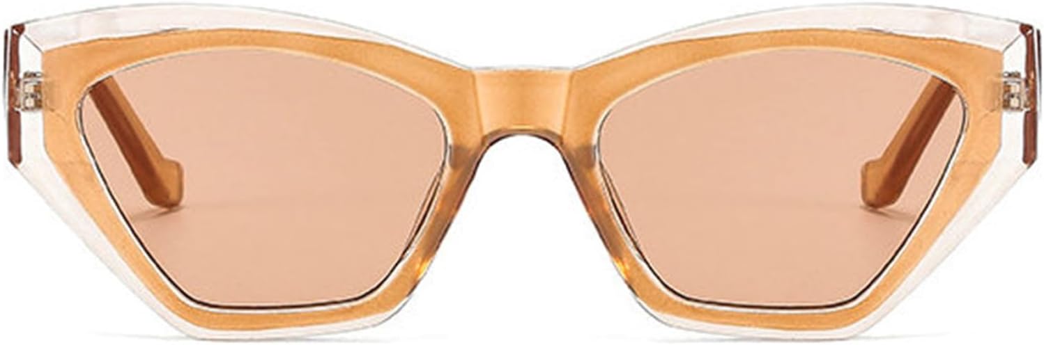 willochra Популярные модные многоугольные солнцезащитные очки неправильной формы «кошачий глаз» для женщин, двухцветные, с защитой от УФ-излучения UV400, мужские солнцезащитные очки F27, Champagne
willochra Популярные модные многоугольные солнцезащитные очки неправильной формы «кошачий глаз» для женщин, двухцветные, с защитой от УФ-излучения UV400, мужские солнцезащитные очки F27, Champagne