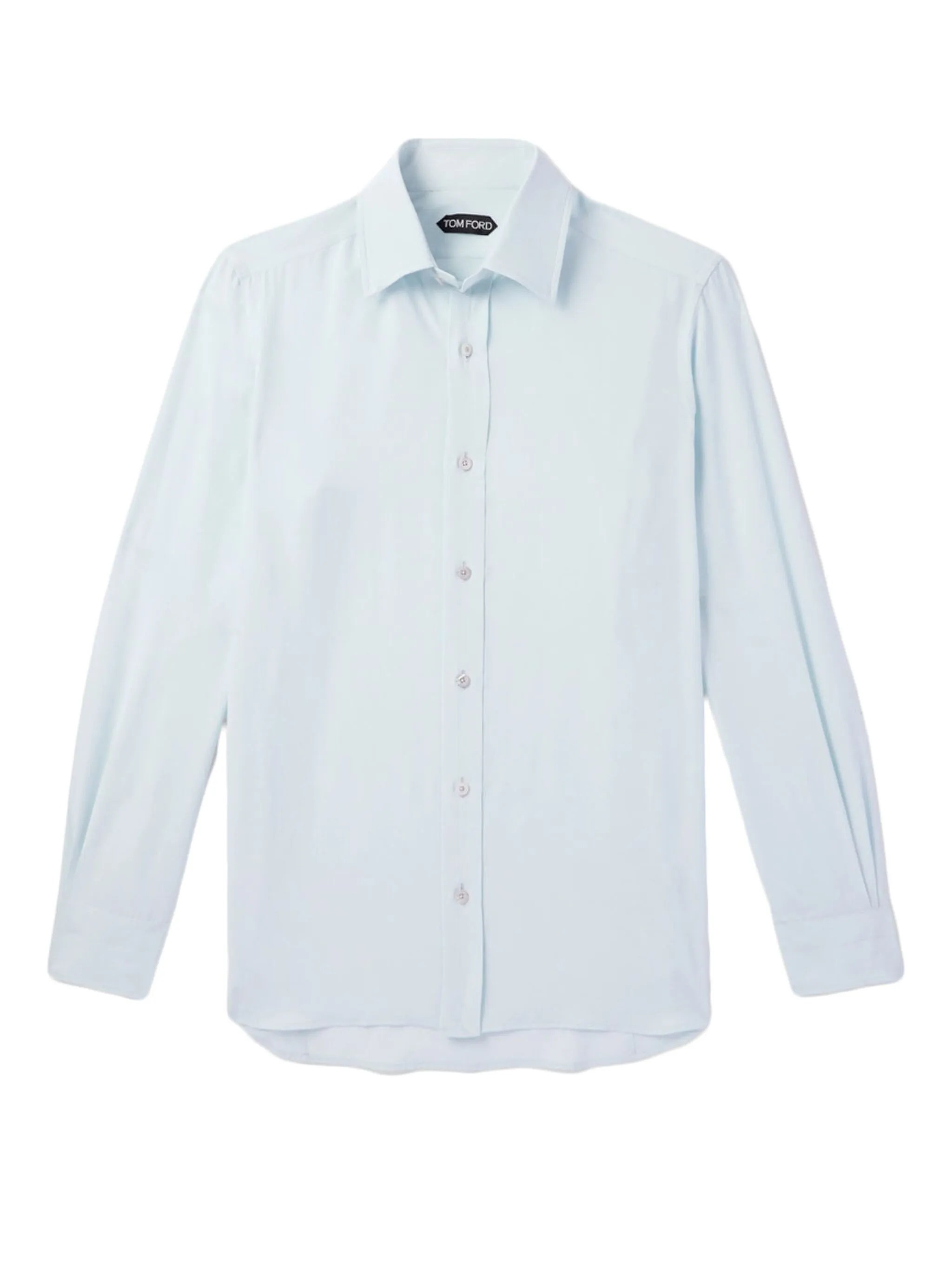 Рубашка с манжетами на пуговицах Tom Ford, синий
Рубашка с манжетами на пуговицах Tom Ford, синий