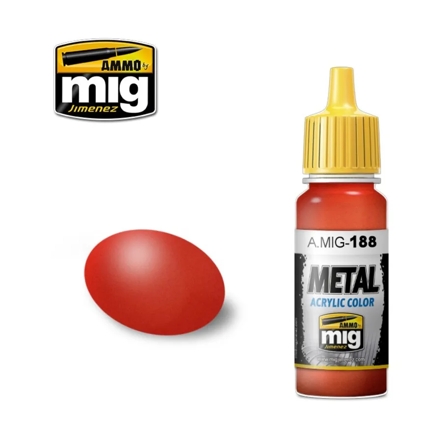 Красный Металлик, Acrylic Singles - Metallic
Красный Металлик, Acrylic Singles - Metallic