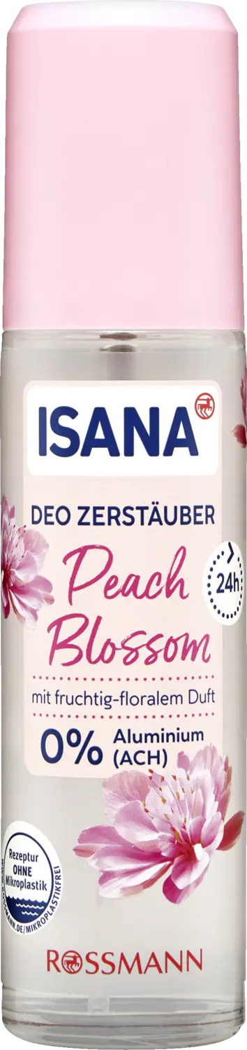 Дезодорант ISANA Deo Zerstäuber Peach Blossom
Дезодорант ISANA Deo Zerstäuber Peach Blossom