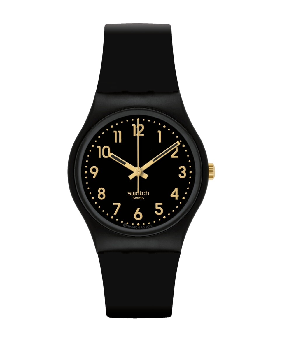 Часы Golden Tac с черным ремешком из органического материала Swatch, черный
Часы Golden Tac с черным ремешком из органического материала Swatch, черный