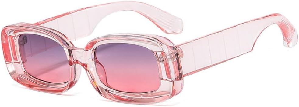 Женские солнцезащитные очки в стиле ретро прямоугольной формы, модные оттенки конфетных цветов, защита от УФ-излучения UV400; мужские солнцезащитные очки с прозрачным градиентом generic, Pink Gray Pink
Женские солнцезащитные очки в стиле ретро прямоугольной формы, модные оттенки конфетных цветов, защита от УФ-излучения UV400; мужские солнцезащитные очки с прозрачным градиентом generic, Pink Gray Pink