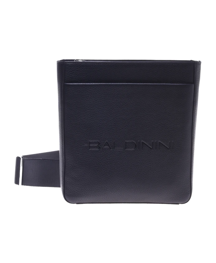 Черная кожаная сумка через плечо с эффектом потертости Baldinini, черный
Черная кожаная сумка через плечо с эффектом потертости Baldinini, черный