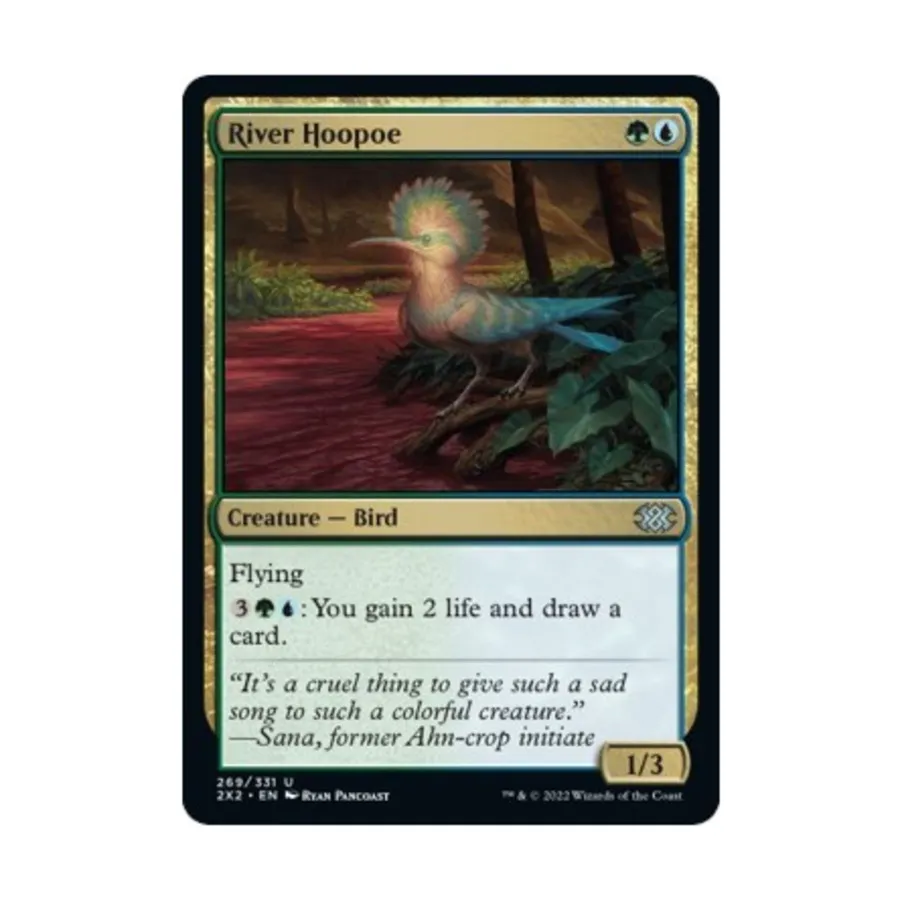 CCG Речной удод (U), MTG - Double Masters 2022
CCG Речной удод (U), MTG - Double Masters 2022