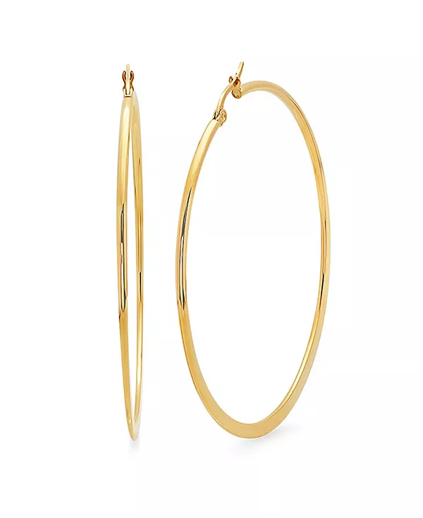 Серьги-Кольца из нержавеющей стали с покрытием из 18-каратного золота Steeltime, gold-plated
Серьги-Кольца из нержавеющей стали с покрытием из 18-каратного золота Steeltime, gold-plated