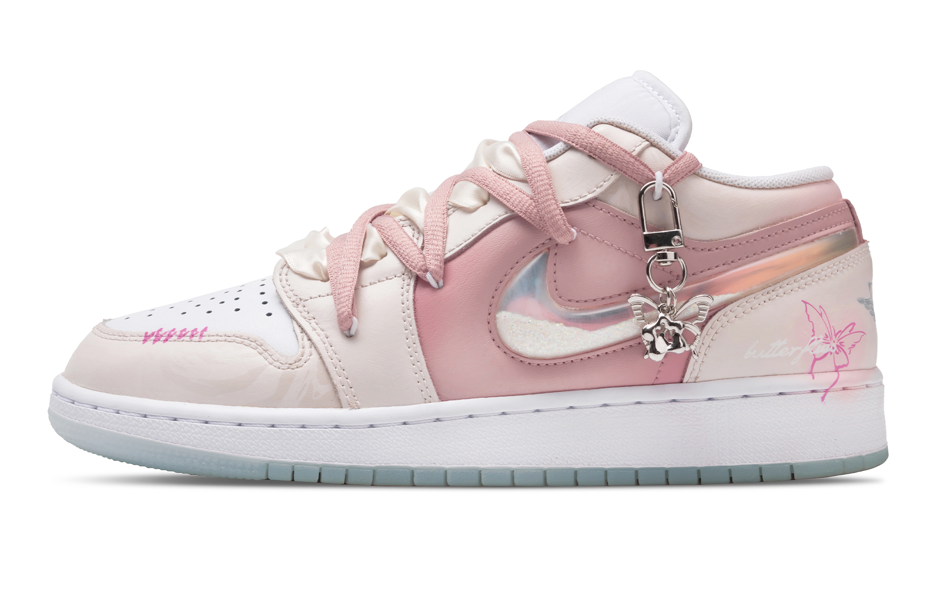 Детские баскетбольные кроссовки Air 1 с противоскользящим износостойким верхом и низким верхом для подростков Jordan, розовый
Детские баскетбольные кроссовки Air 1 с противоскользящим износостойким верхом и низким верхом для подростков Jordan, розовый