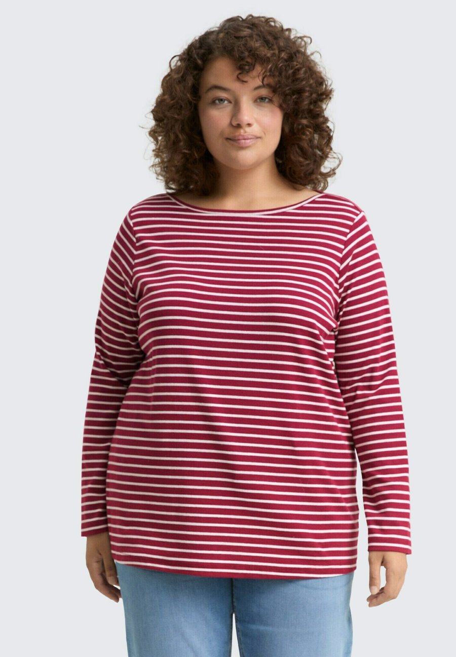 Топ TOM TAILOR WITH STREIFENMUSTER, Red Offwhite Stripe/Red
Топ TOM TAILOR WITH STREIFENMUSTER, Red Offwhite Stripe/Red