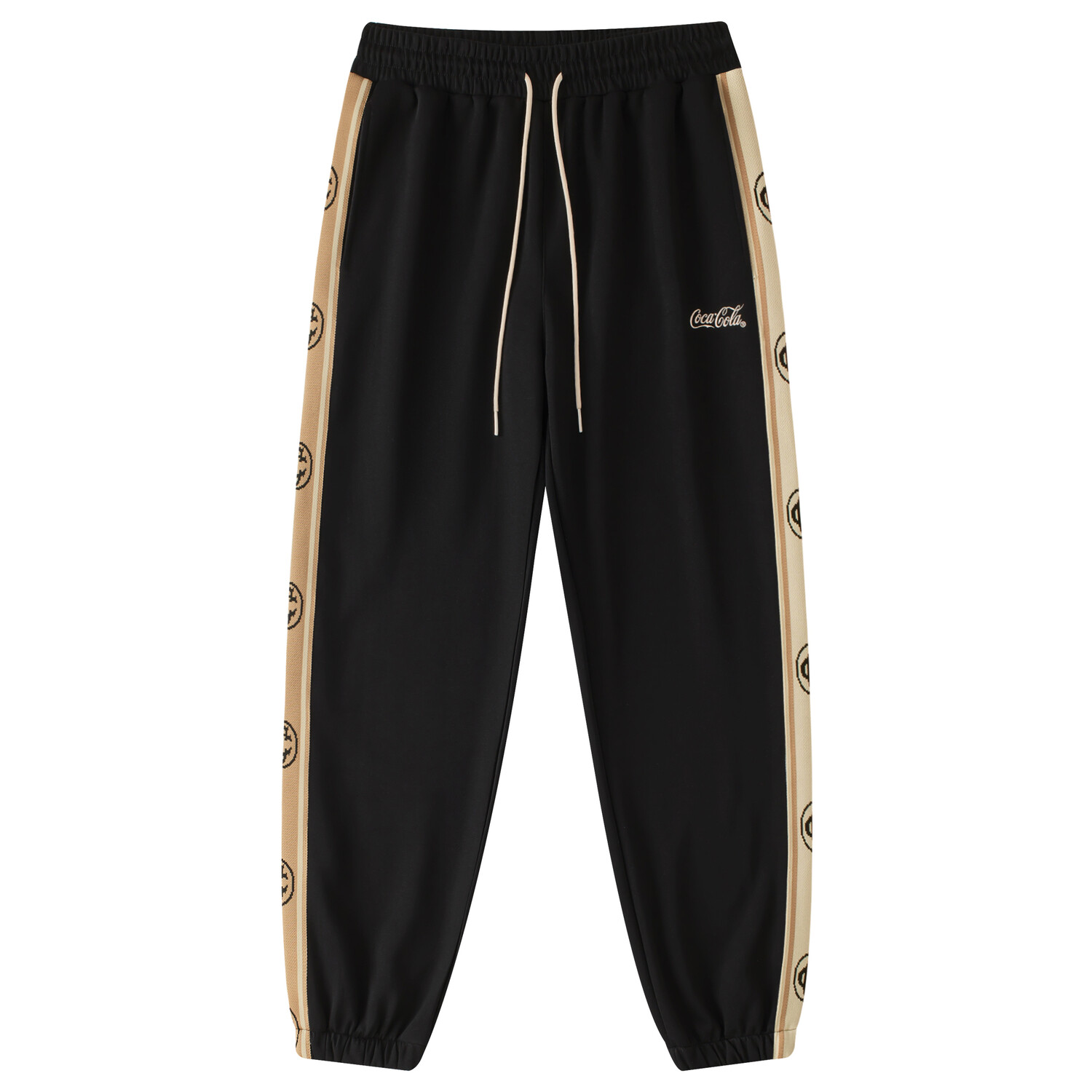 Трикотажные спортивные штаны унисекс Coca-Cola, Черный 
Трикотажные спортивные штаны унисекс Coca-Cola, Черный