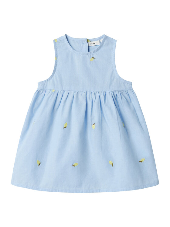 Платье на каждый день стандартный крой Derilla 13240054 Name It, голубой
Платье на каждый день стандартный крой Derilla 13240054 Name It, голубой