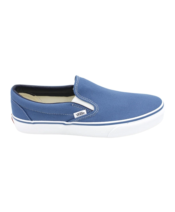 Парусиновые туфли без шнурков на резиновой подошве Vans, синий
Парусиновые туфли без шнурков на резиновой подошве Vans, синий