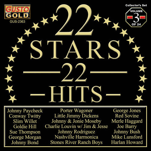 CD диск 22 Stars - 22 Hits Vol. 3 / Various: 22 Stars - 22 Hits Vol. 3 (Various Artists)
CD диск 22 Stars - 22 Hits Vol. 3 / Various: 22 Stars - 22 Hits Vol. 3 (Various Artists)