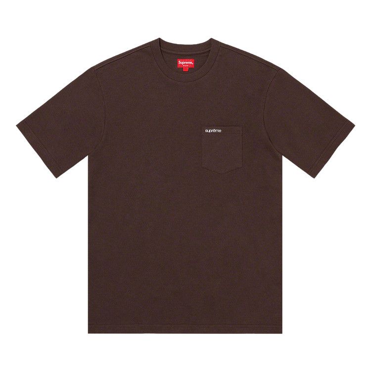 Футболка Supreme Short-Sleeve Pocket Tee, Dark Brown
Футболка Supreme Short-Sleeve Pocket Tee, Dark Brown
