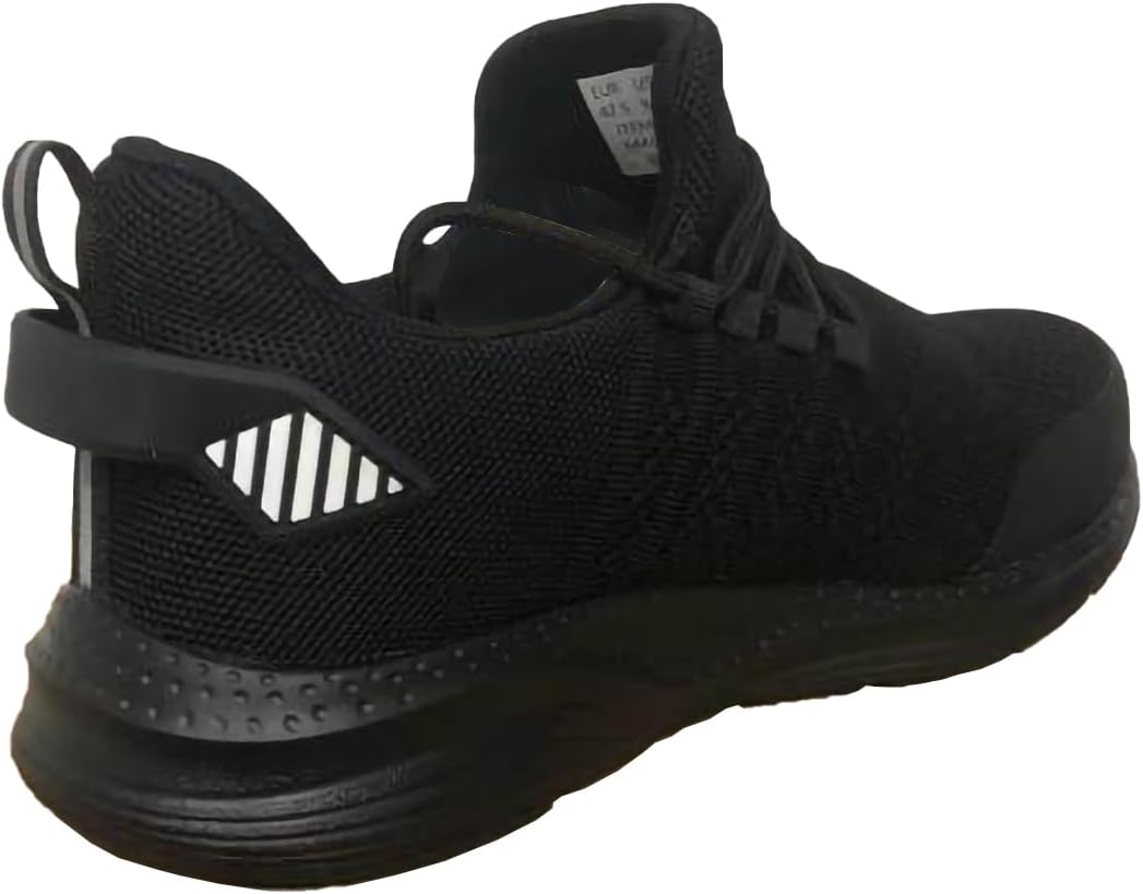 Стальные ботинки с защитным носком для мужчин и женщин, легкие, удобные, повседневные, рабочие, безопасные, для промышленного и строительного использования, кроссовки, без шнурков, неразрушимые обувь Suvysoo, черный
Стальные ботинки с защитным носком для мужчин и женщин, легкие, удобные, повседневные, рабочие, безопасные, для промышленного и строительного использования, кроссовки, без шнурков, неразрушимые обувь Suvysoo, черный