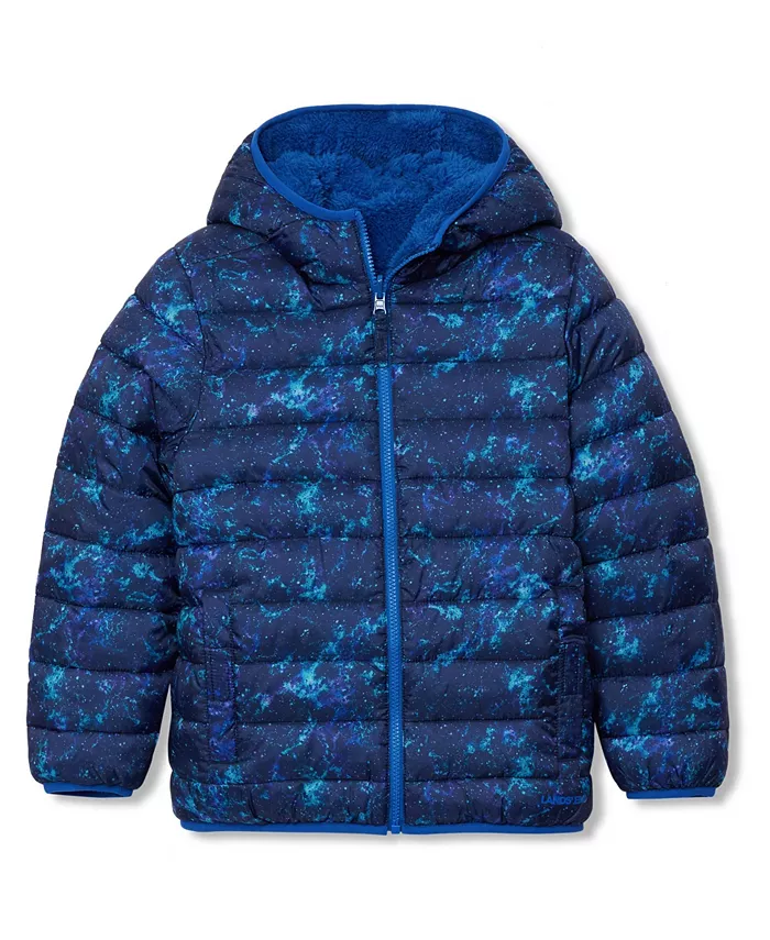 Мальчиковая куртка с капюшоном FeatherFree реверсивная Lands' End, синий
Мальчиковая куртка с капюшоном FeatherFree реверсивная Lands' End, синий