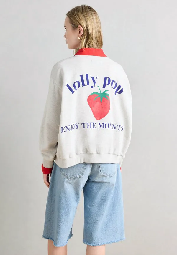 Клубничная толстовка Lollys Laundry, Light Grey Melange, Серый, Клубничная толстовка Lollys Laundry, Light Grey Melange
Клубничная толстовка Lollys Laundry, Light Grey Melange, Серый, Клубничная толстовка Lollys Laundry, Light Grey Melange