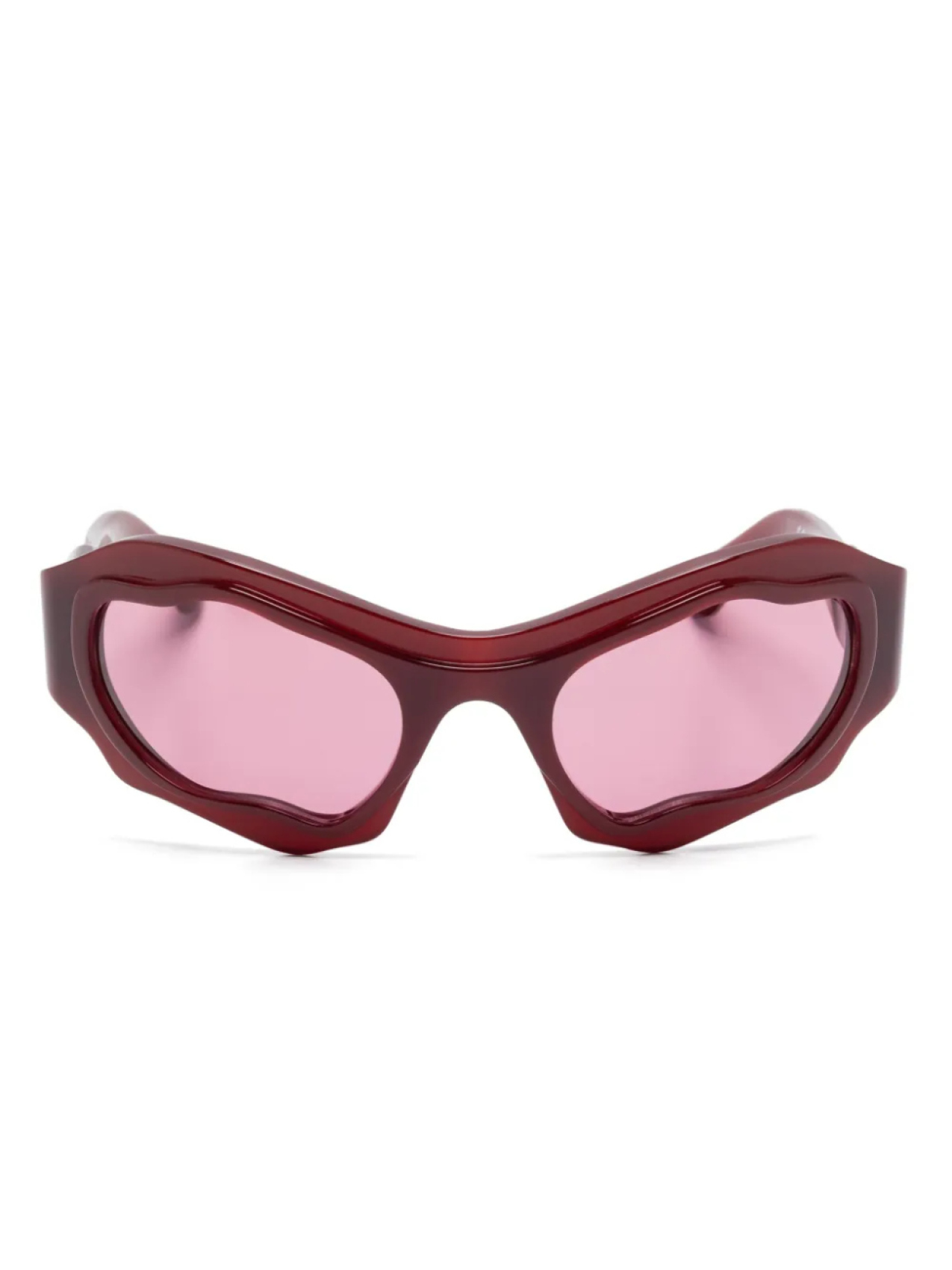 Kuboraum oversize-frame солнцезащитные очки, красный 
Kuboraum oversize-frame солнцезащитные очки, красный