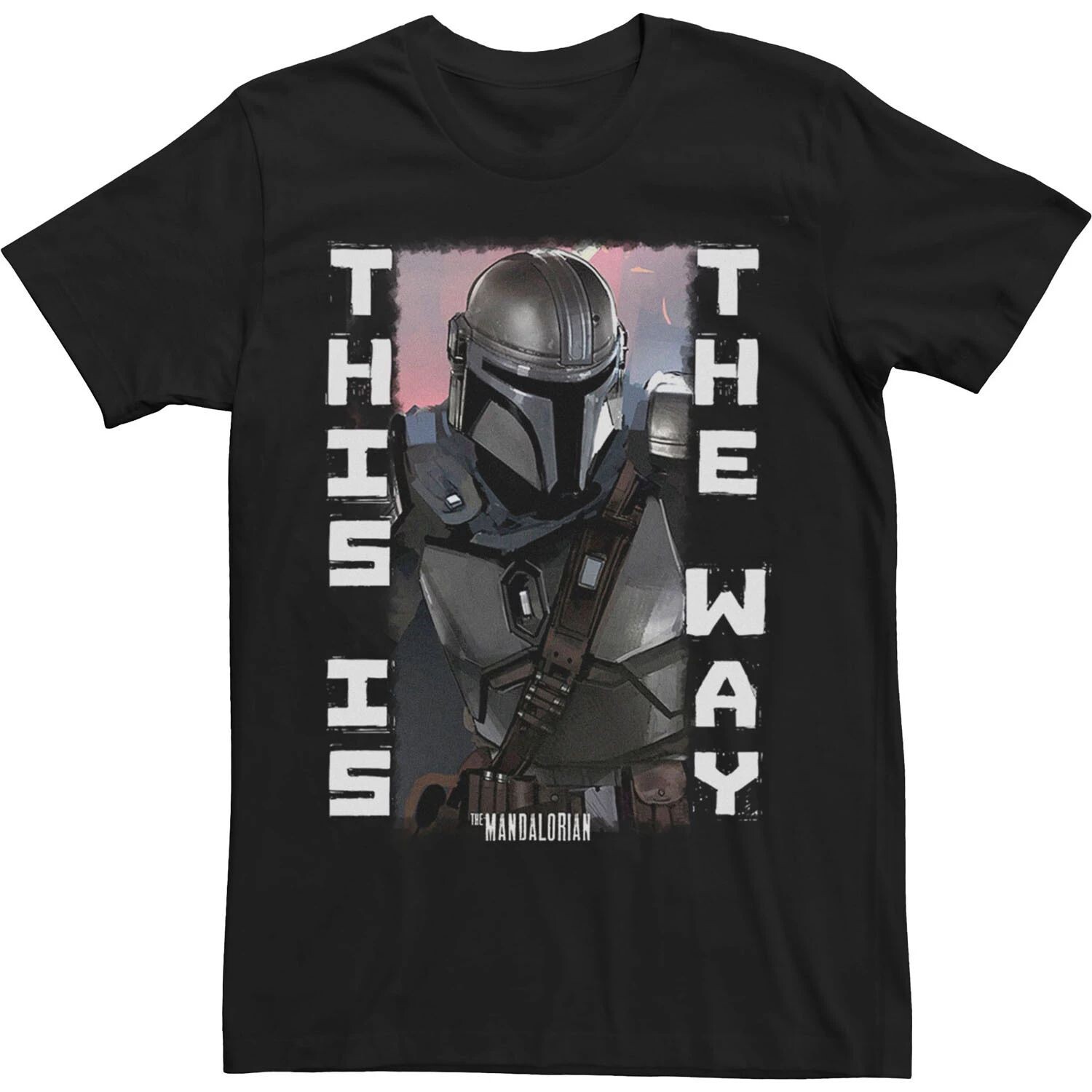 Мужская футболка с плакатом «Звездные войны» Mando Blaster Battle Licensed Character
Мужская футболка с плакатом «Звездные войны» Mando Blaster Battle Licensed Character