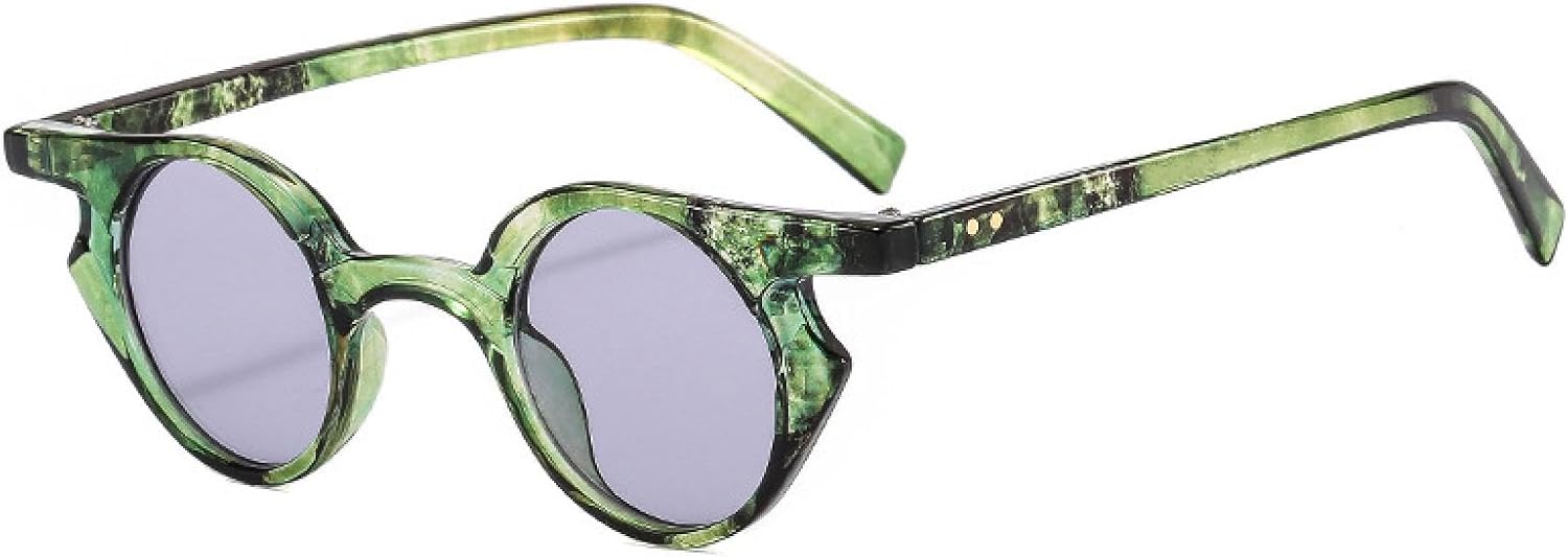 Модные маленькие солнцезащитные очки «кошачий глаз» для женщин, ретро-стиль с заклепками, мужские трендовые панк-очки с круглыми линзами, солнцезащитные очки UV400 WNCKSQ, Green Pattern Gray
Модные маленькие солнцезащитные очки «кошачий глаз» для женщин, ретро-стиль с заклепками, мужские трендовые панк-очки с круглыми линзами, солнцезащитные очки UV400 WNCKSQ, Green Pattern Gray