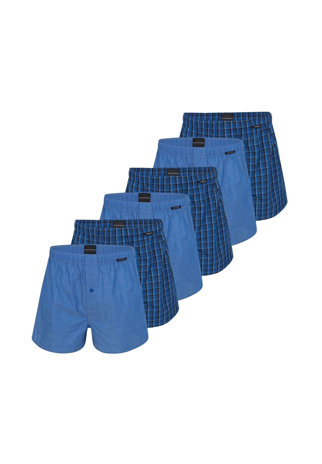 Набор из 6 боксеров в сети SCHIESSER, цвет Royal Blue
Набор из 6 боксеров в сети SCHIESSER, цвет Royal Blue