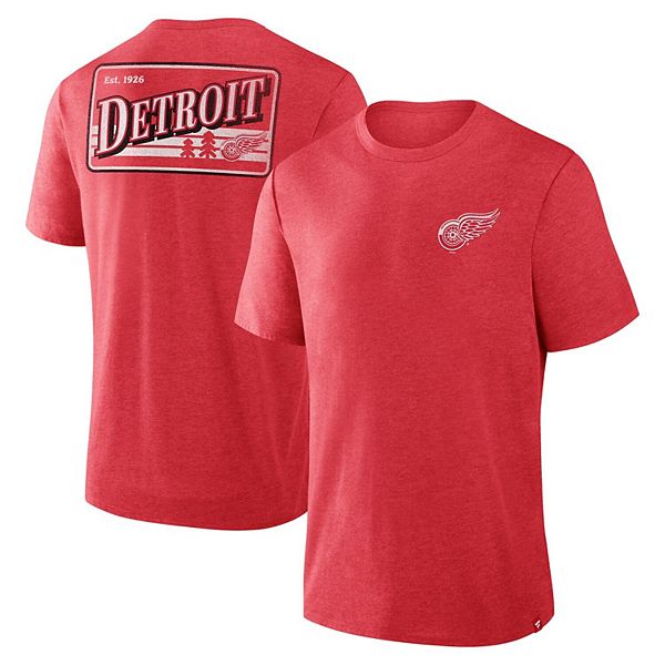 Мужская футболка heather red detroit red wings fan lanes tri-blend Fanatics
Мужская футболка heather red detroit red wings fan lanes tri-blend Fanatics