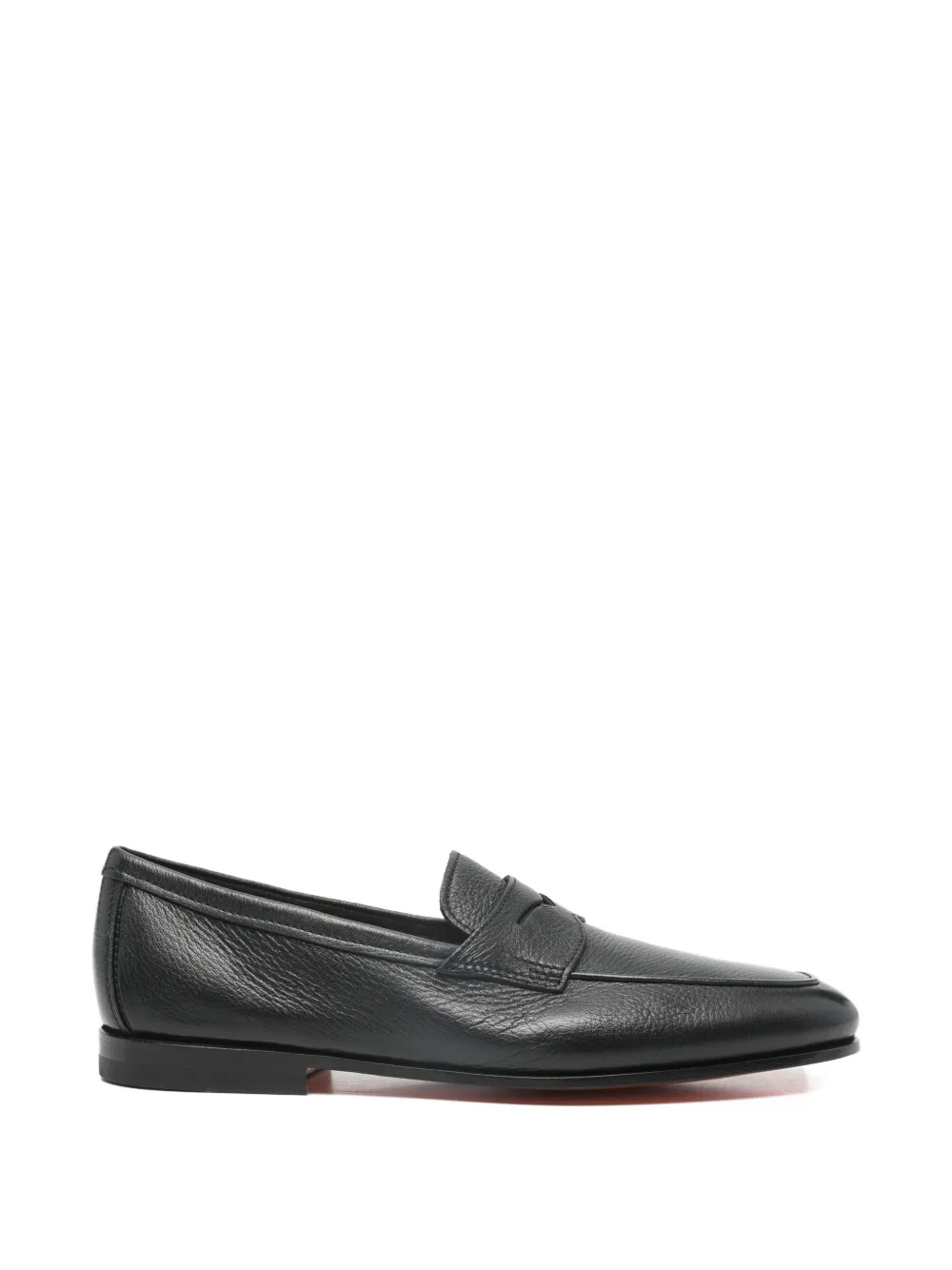 Лоферы с перемычкой Santoni, черный
Лоферы с перемычкой Santoni, черный