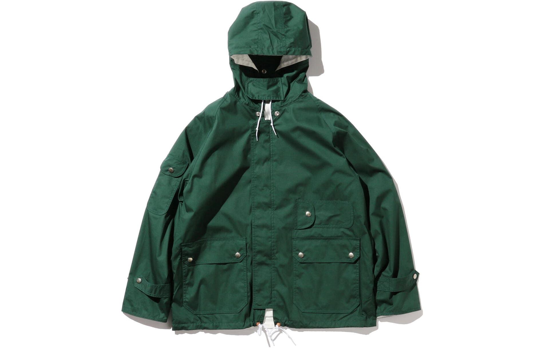 Beams Двусторонняя многослойная яхтенная куртка, Green 
Beams Двусторонняя многослойная яхтенная куртка, Green