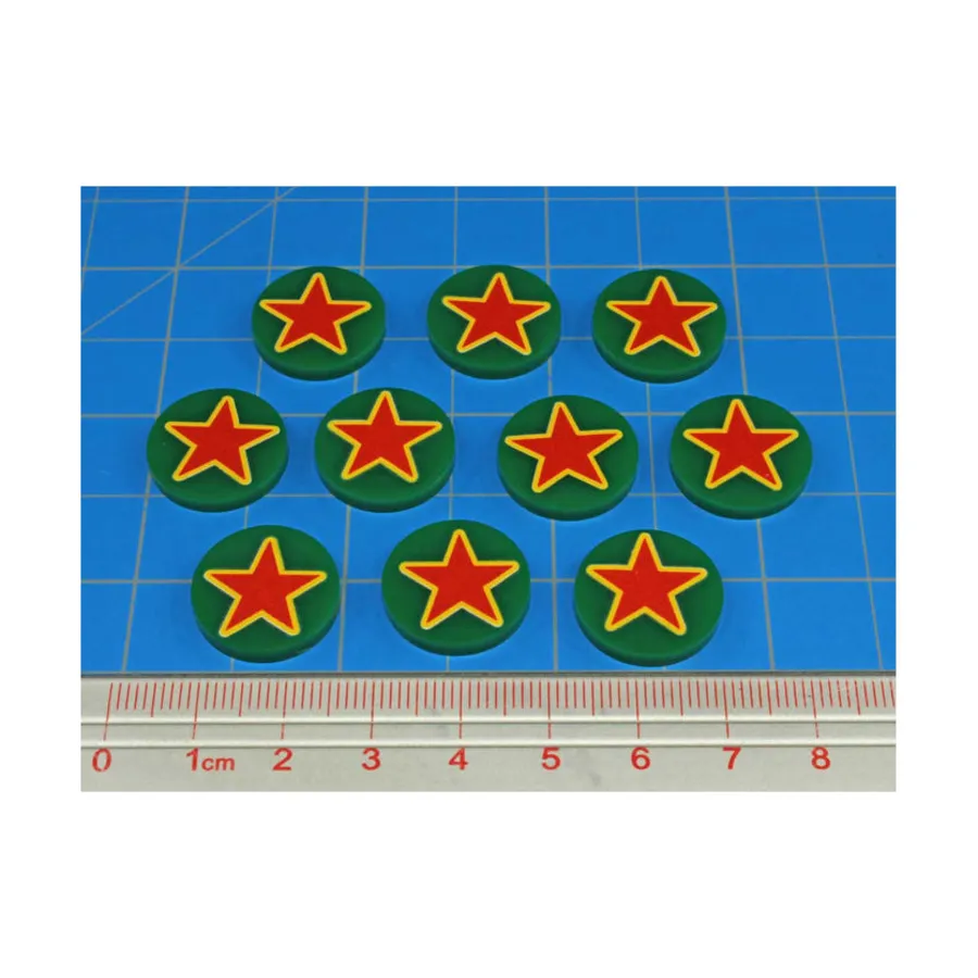 Печатные жетоны фракций времен Второй мировой войны премиум-класса — Красная Армия России, Token Sets - WWII Factions & Flags
Печатные жетоны фракций времен Второй мировой войны премиум-класса — Красная Армия России, Token Sets - WWII Factions & Flags