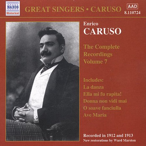 CD диск Caruso: Complete Recordings-Vol. 7
CD диск Caruso: Complete Recordings-Vol. 7