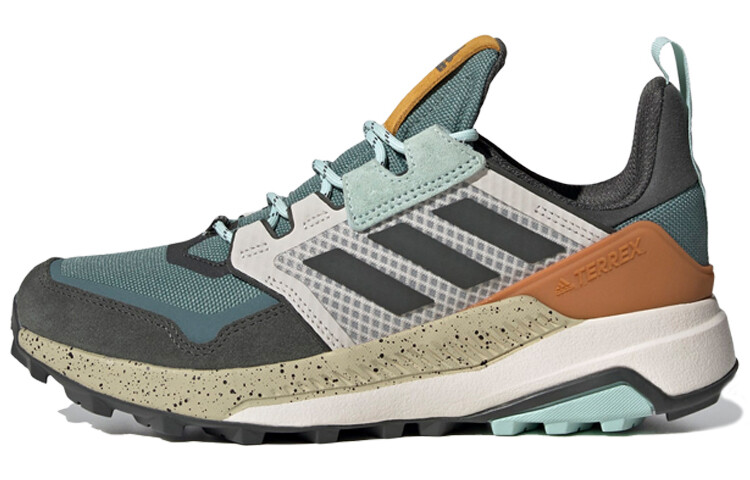 Кроссовки для бега Terrex Trailmaker женские с низким верхом, зеленые/серые Adidas