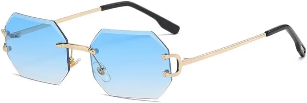 Солнцезащитные очки с защитой от УФ-излучения UV400 | Безободковая маленькая оправа, цветные линзы | Для женщин и мужчин, для занятий спортом на открытом воздухе и вождения DSVIGF, 06
Солнцезащитные очки с защитой от УФ-излучения UV400 | Безободковая маленькая оправа, цветные линзы | Для женщин и мужчин, для занятий спортом на открытом воздухе и вождения DSVIGF, 06