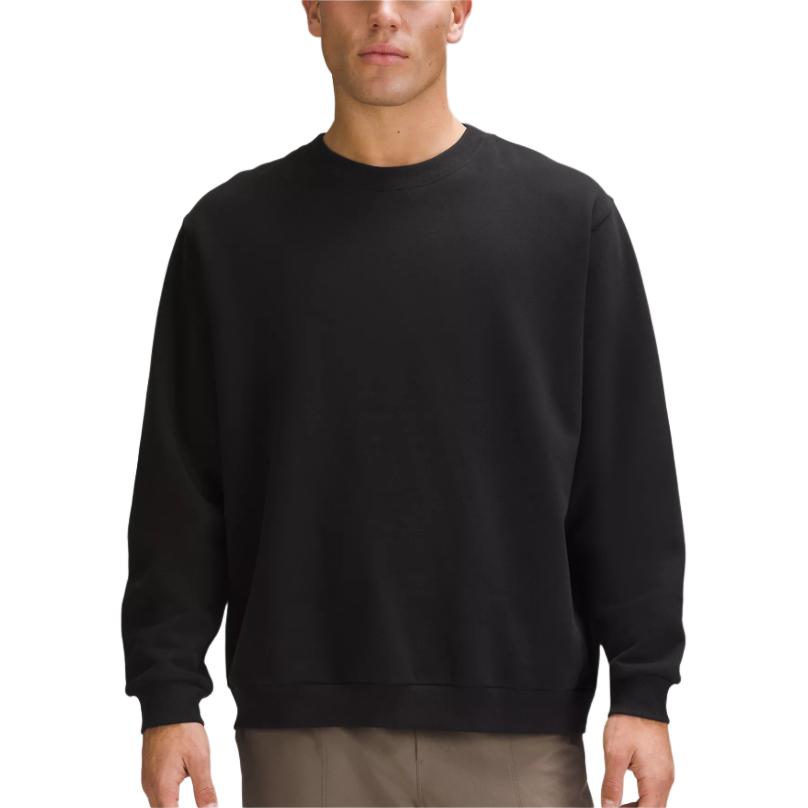 Тяжелый флисовый свитшот Lululemon, черный
Тяжелый флисовый свитшот Lululemon, черный