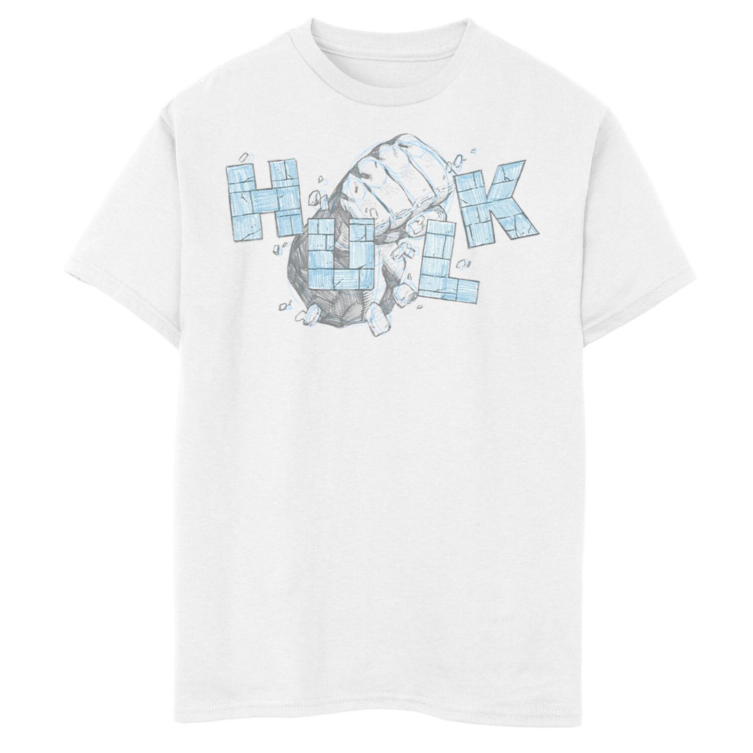 Футболка с графическим плакатом и печатными буквами для мальчиков 8–20 лет Marvel Hulk Fist Marvel
Футболка с графическим плакатом и печатными буквами для мальчиков 8–20 лет Marvel Hulk Fist Marvel